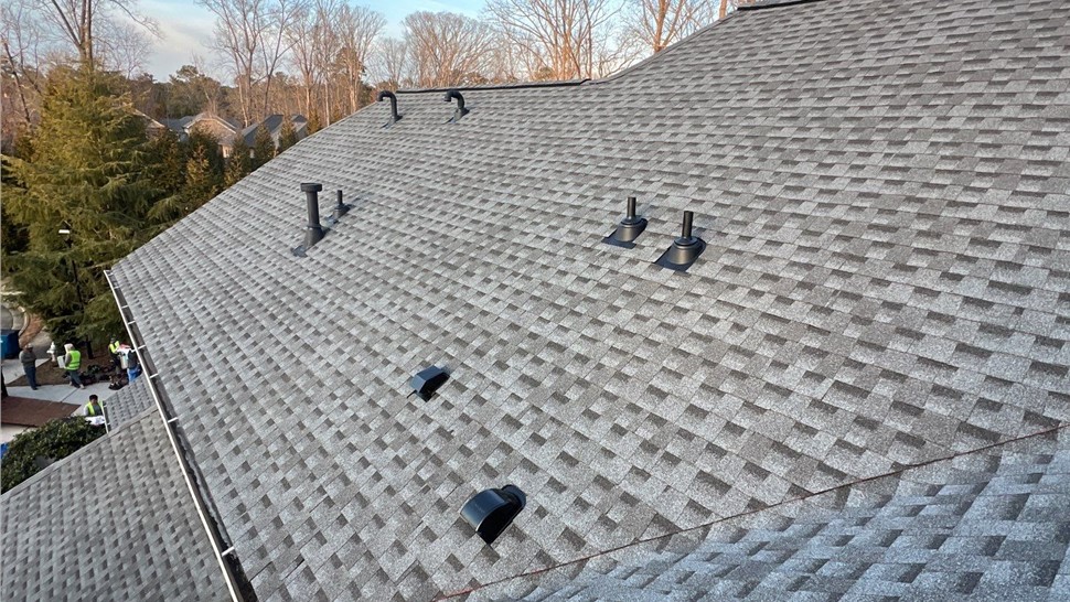 Roof Replacement Project in Alpharetta, Georgia by Dr. Roof