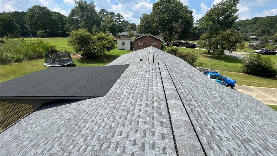 Roof Replacement Project in Austell, Georgia by Dr. Roof