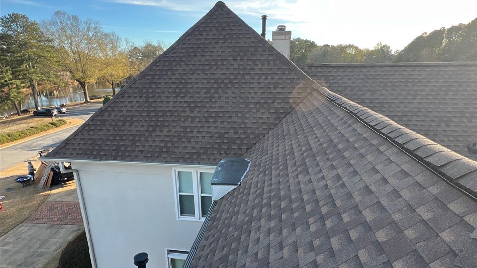 Roof Replacement Project in Alpharetta, Georgia by Dr. Roof