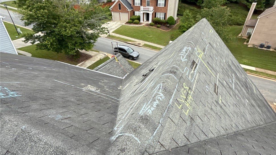 Roof Replacement Project in Woodstock, Georgia by Dr. Roof