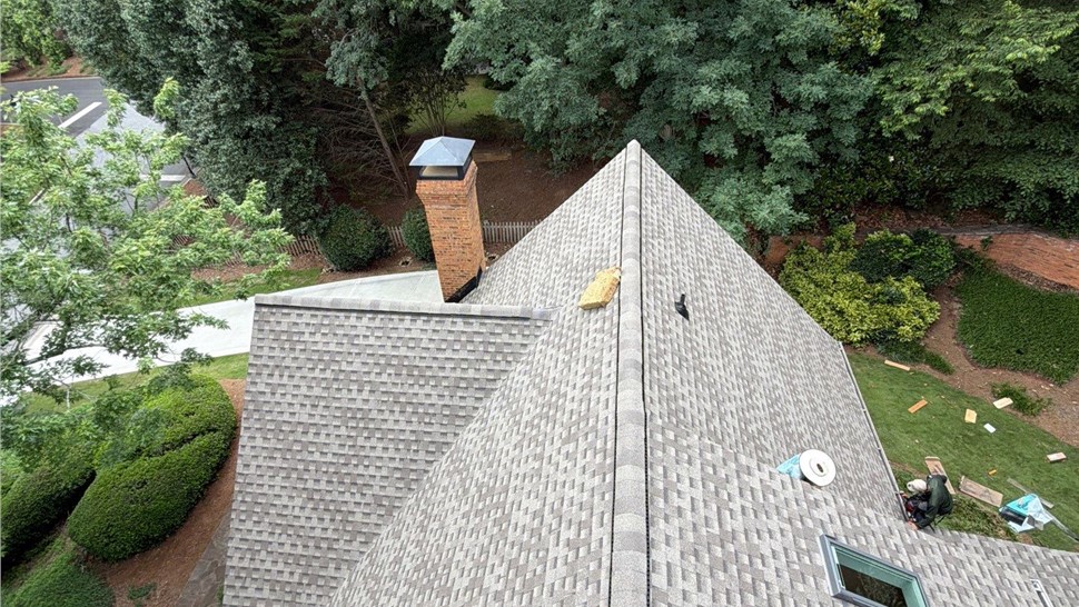 Roof Replacement Project in Sandy Springs, Georgia by Dr. Roof