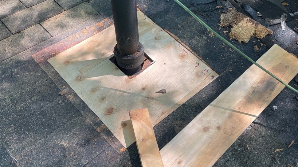 Roof Repair Project in Avondale Estates, Georgia by Dr. Roof