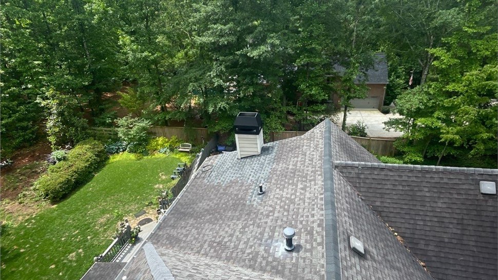 Roof Replacement Project in Roswell, Georgia by Dr. Roof