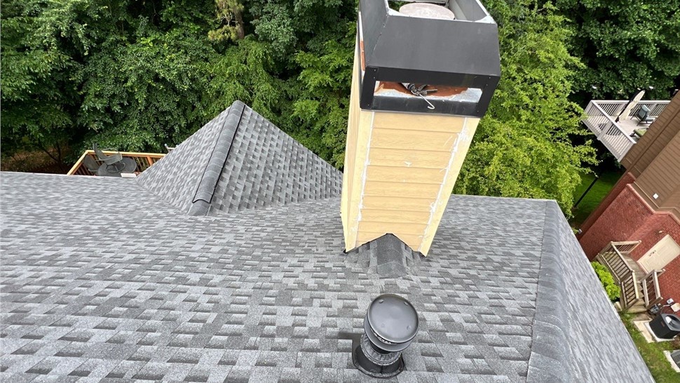 Roof Replacement Project in Woodstock, Georgia by Dr. Roof