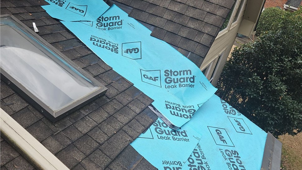 Roof Repair Project in Alpharetta, GA by Dr. Roof