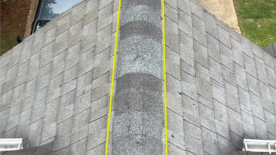 Roof Repair Project in Acworth, Georgia by Dr. Roof