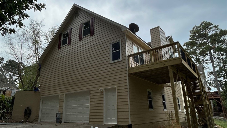Siding Project in Acworth, GA by Dr. Roof