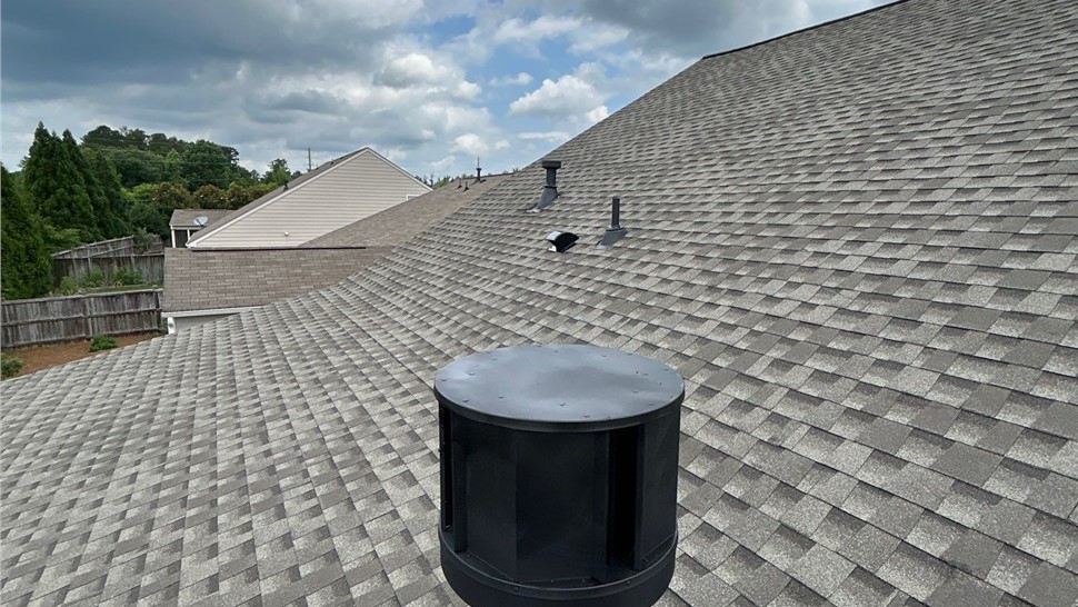 Roof Replacement Project in Woodstock, Georgia by Dr. Roof