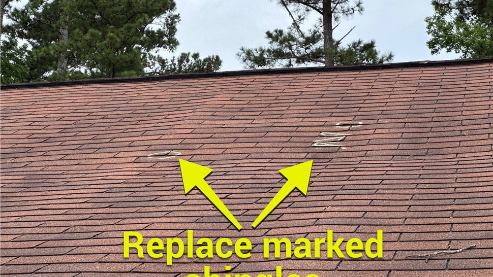 Roof Repair Project in Powder Springs, Georgia by Dr. Roof