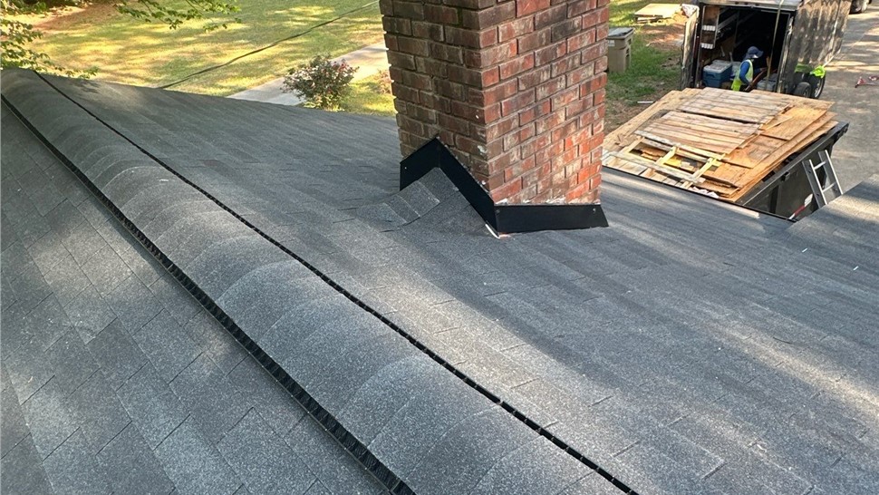 Roof Replacement Project in Buford, Georgia by Dr. Roof