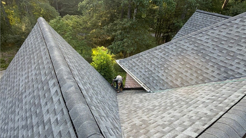 Roof Replacement Project in Roswell, Georgia by Dr. Roof