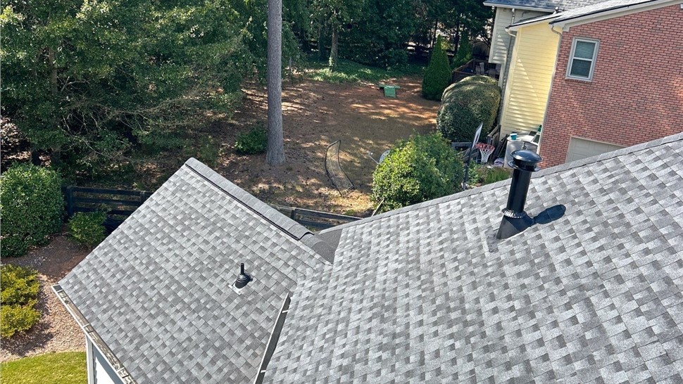 Roof Replacement Project in Roswell, Georgia by Dr. Roof