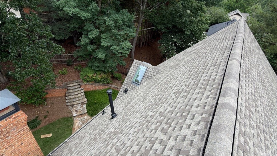 Roof Replacement Project in Sandy Springs, Georgia by Dr. Roof