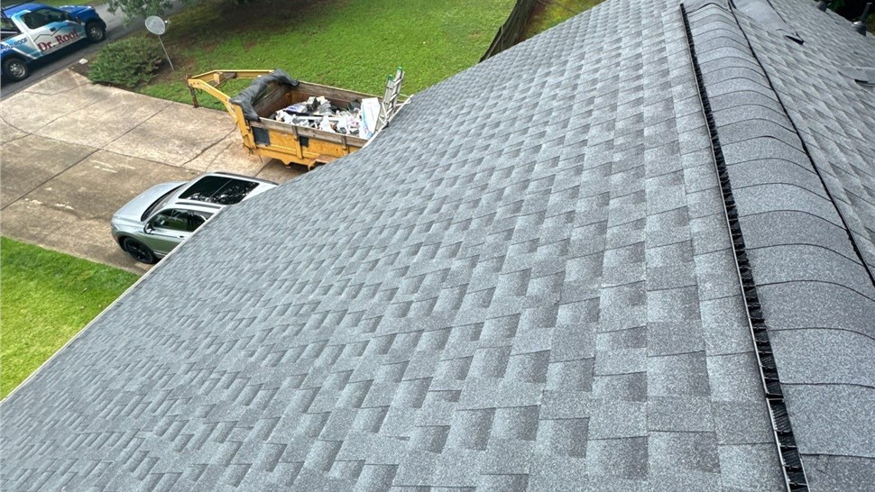 Roof Replacement Project in Woodstock, Georgia by Dr. Roof