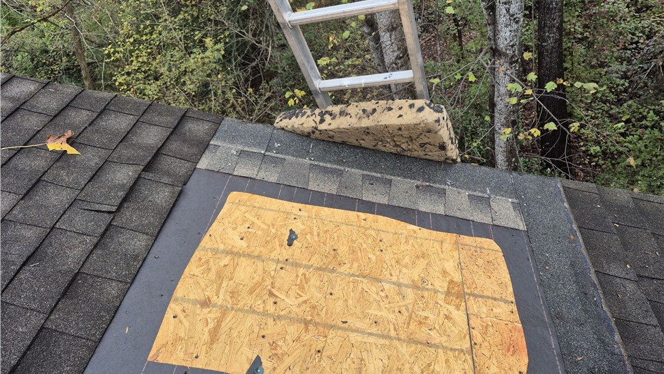 Roof Repair Project in Roswell, GA by Dr. Roof