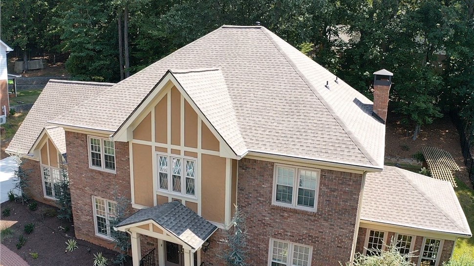 Roof Replacement Project in Alpharetta, Georgia by Dr. Roof