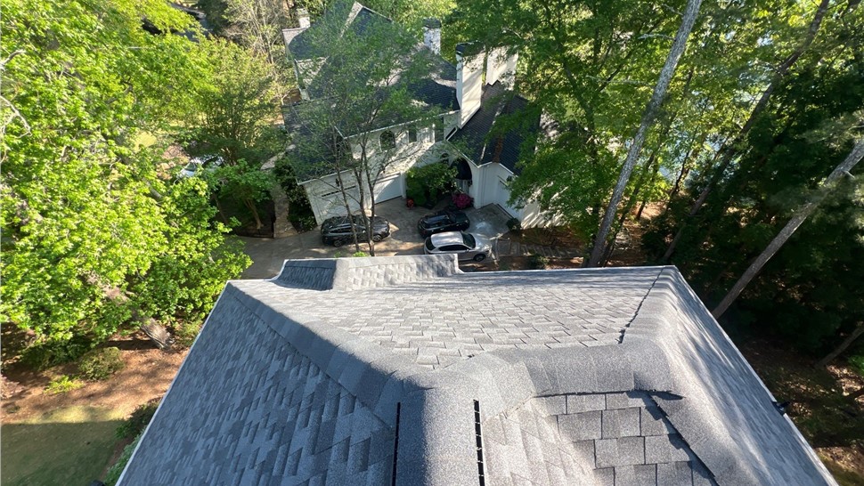Roof Replacement Project in Alpharetta, Georgia by Dr. Roof