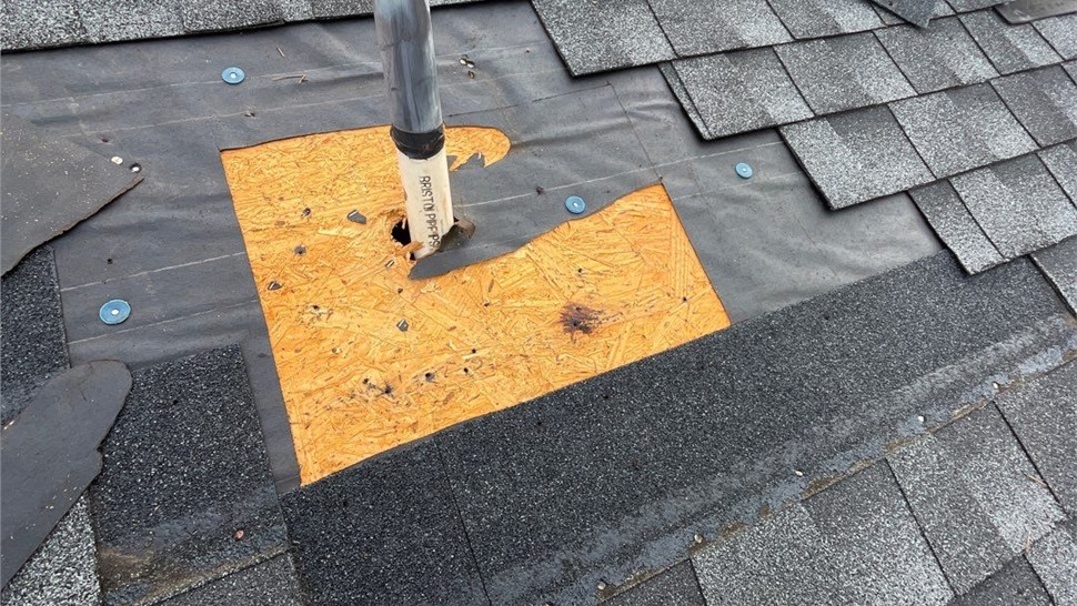 Roof Repair Project in Cumming, Georgia by Dr. Roof