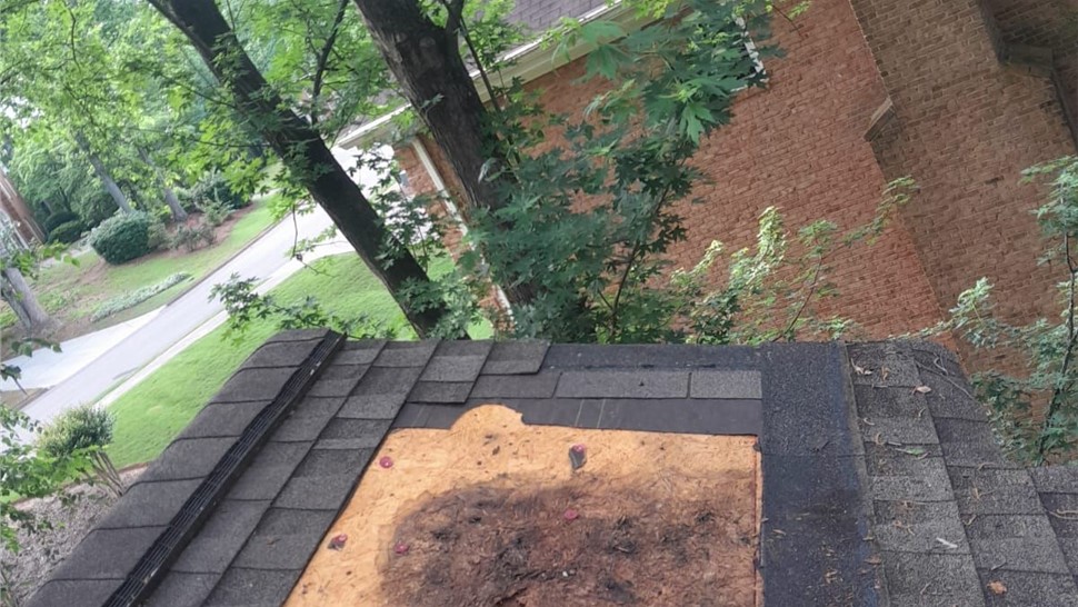 Roof Repair Project in Roswell, Georgia by Dr. Roof