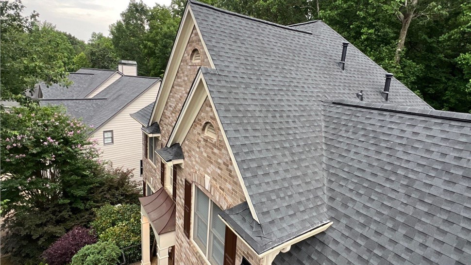 Roof Replacement Project in Woodstock, Georgia by Dr. Roof