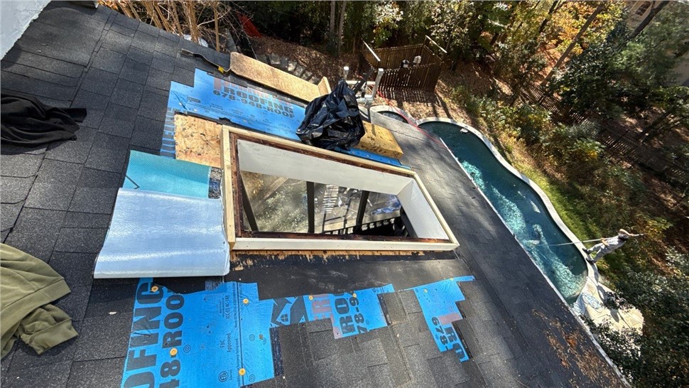 Roof Repair Project in Atlanta, Georgia by Dr. Roof