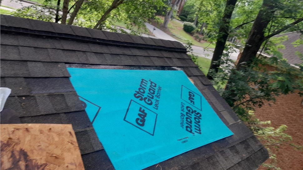 Roof Repair Project in Roswell, Georgia by Dr. Roof