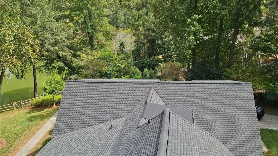 Roof Replacement Project in Peachtree Corners, Georgia by Dr. Roof