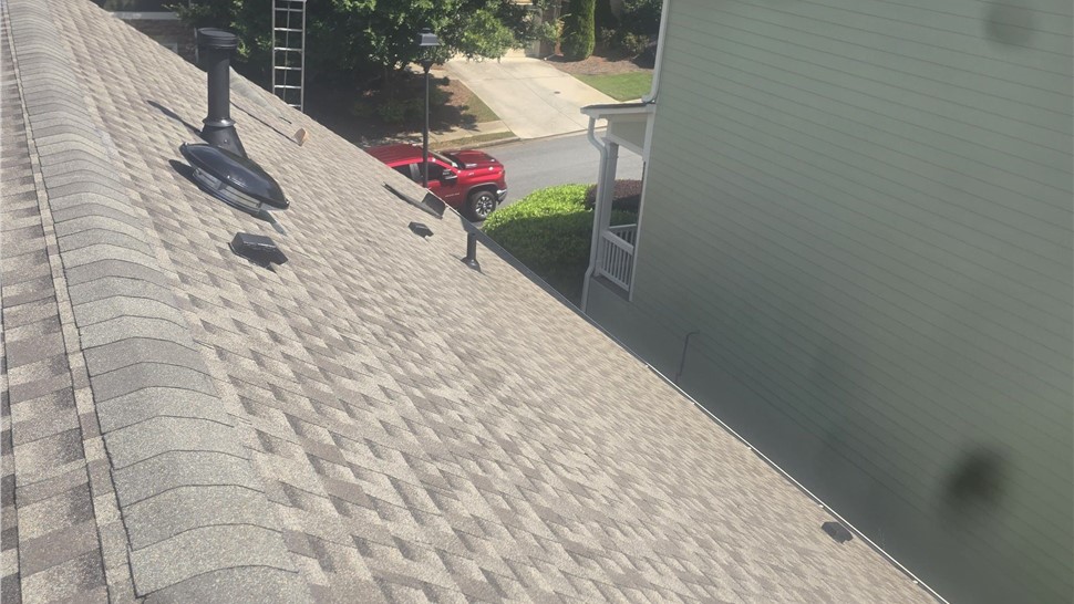Roof Replacement Project in Woodstock, Georgia by Dr. Roof