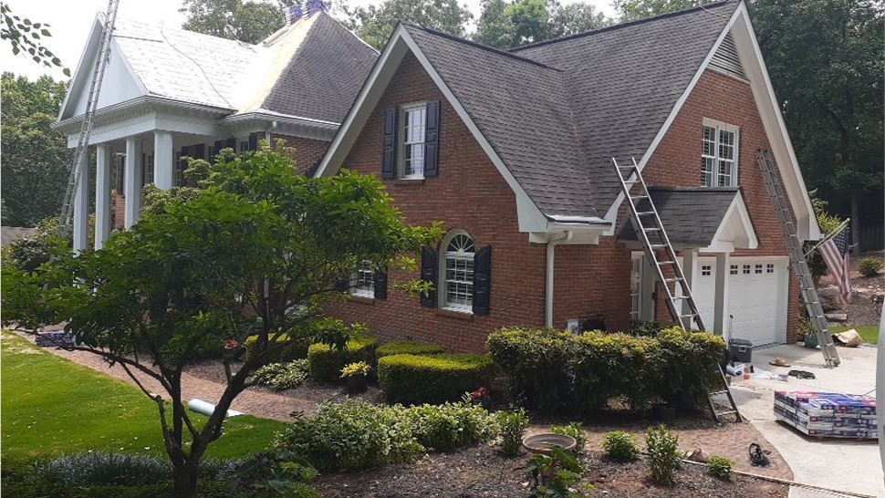 Roofing, Siding Project in Sandy Springs, GA by Dr. Roof