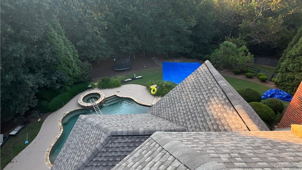 Roof Replacement Project in Alpharetta, Georgia by Dr. Roof