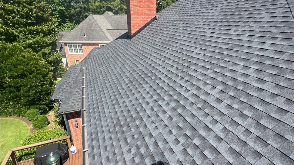 Roof Replacement Project in Roswell, Georgia by Dr. Roof