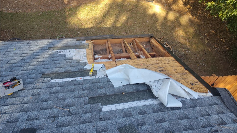 Roof Repair Project in Roswell, Georgia by Dr. Roof