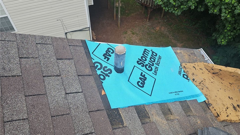Roof Repair Project in Acworth, Georgia by Dr. Roof