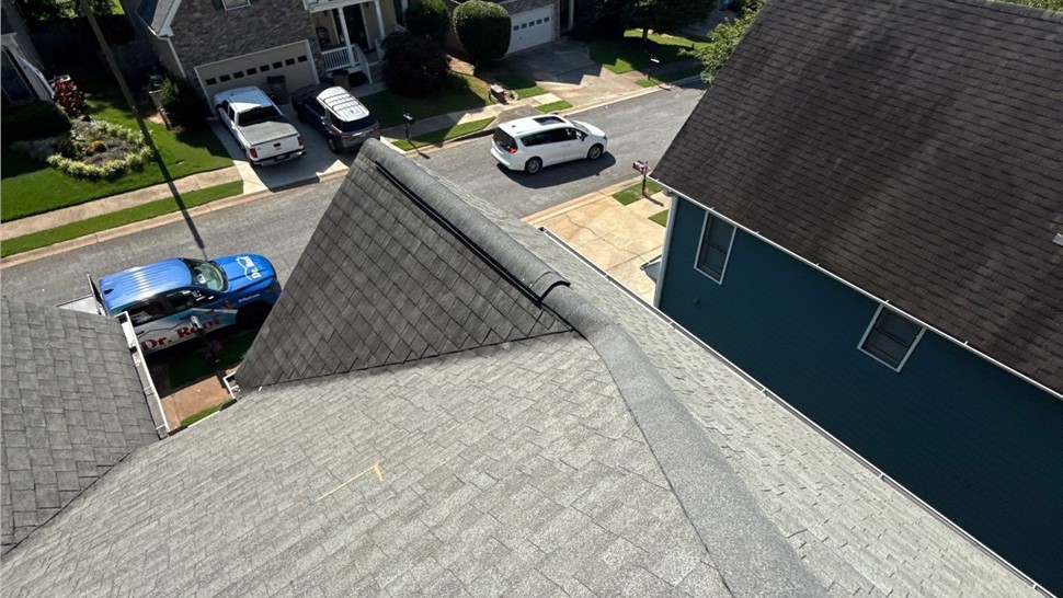 Roof Replacement Project in Woodstock, Georgia by Dr. Roof