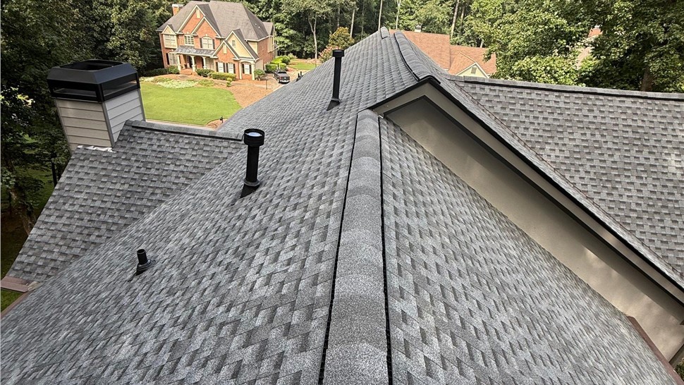 Roof Replacement Project in Suwanee, Georgia by Dr. Roof