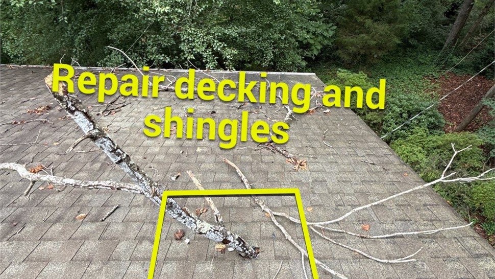 Roof Repair Project in Atlanta, Georgia by Dr. Roof