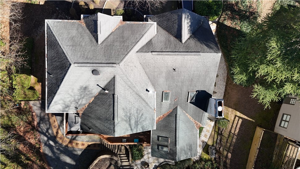 Roof Replacement Project in Woodstock, Georgia by Dr. Roof