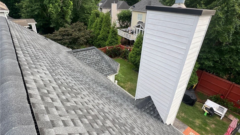 Roof Replacement Project in Roswell, GA by Dr. Roof
