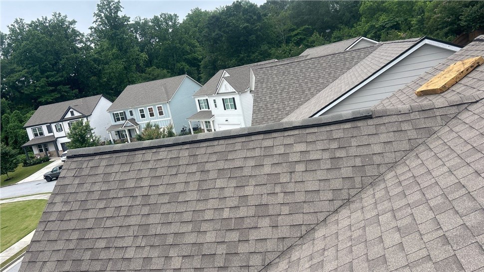 Roof Repair Project in Flowery Branch, GA by Dr. Roof