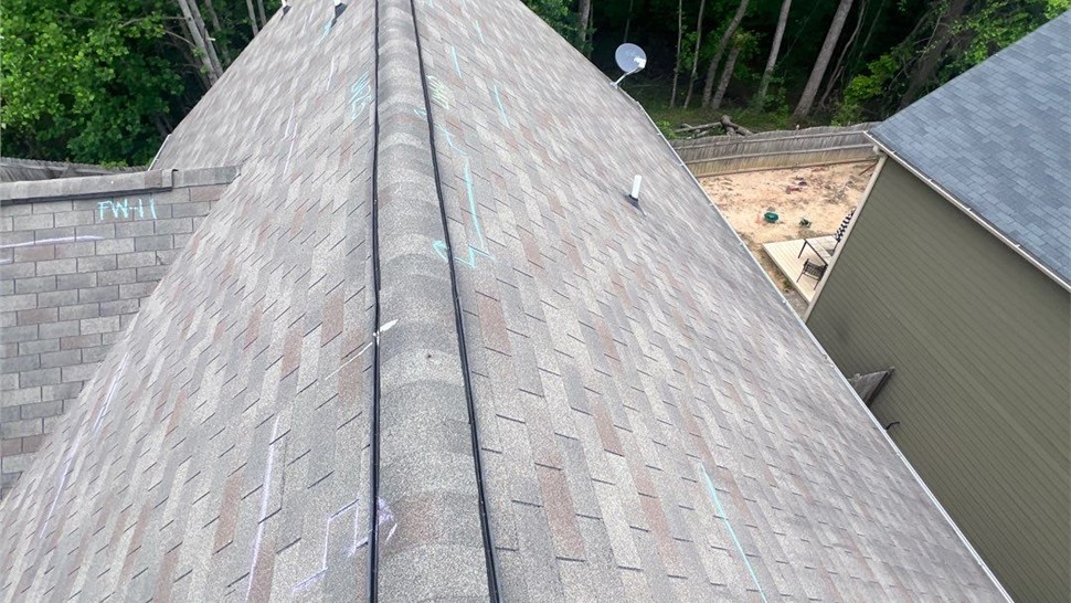 Roof Replacement Project in Buford, Georgia by Dr. Roof
