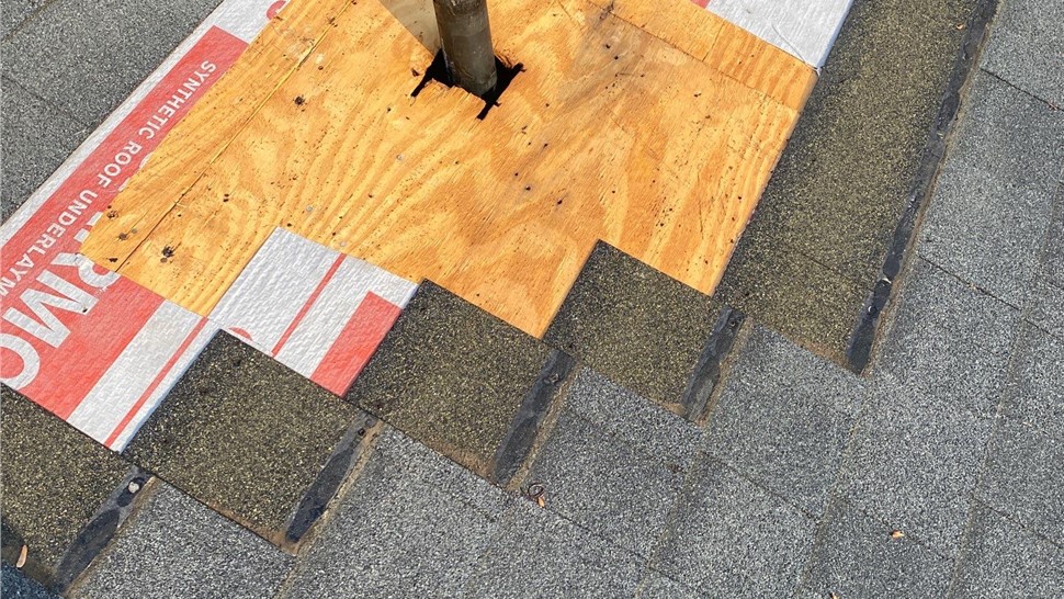 Roof Repair Project in Marietta, GA by Dr. Roof