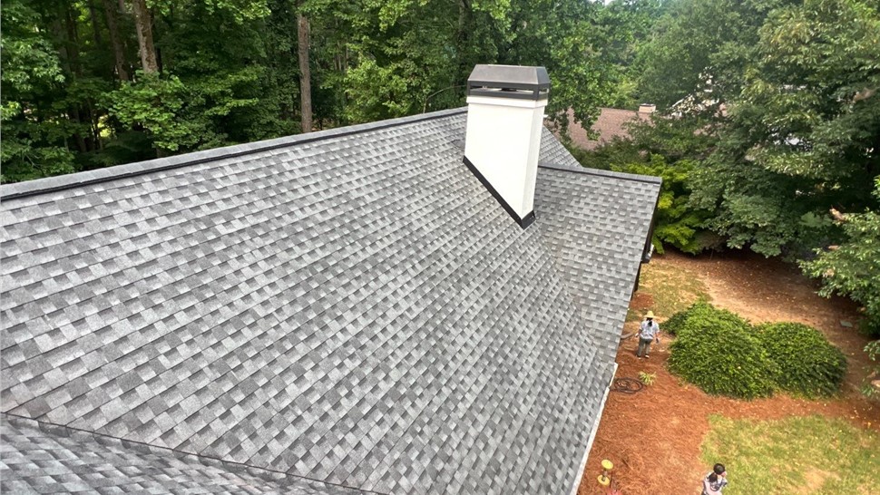 Roof Replacement Project in Cumming, Georgia by Dr. Roof