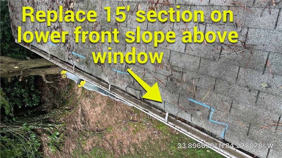 Roof Repair Project in Atlanta, Georgia by Dr. Roof