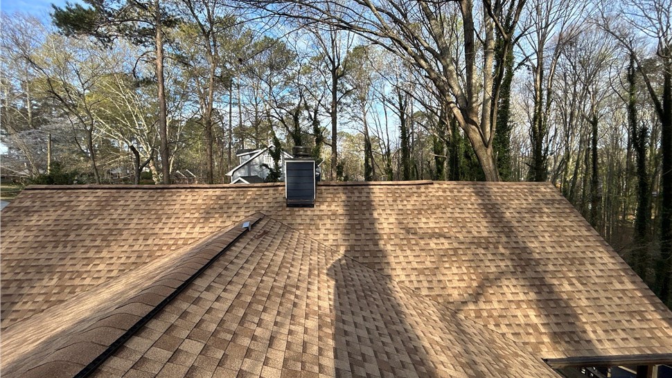 Roof Replacement Project in Snellville, Georgia by Dr. Roof