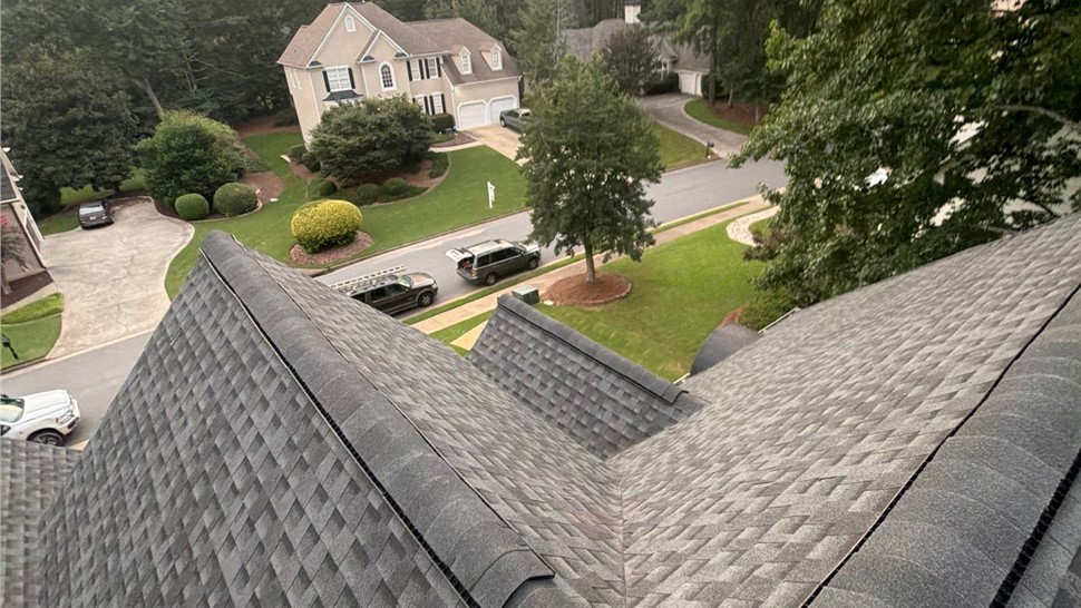 Roof Replacement Project in Alpharetta, GA by Dr. Roof