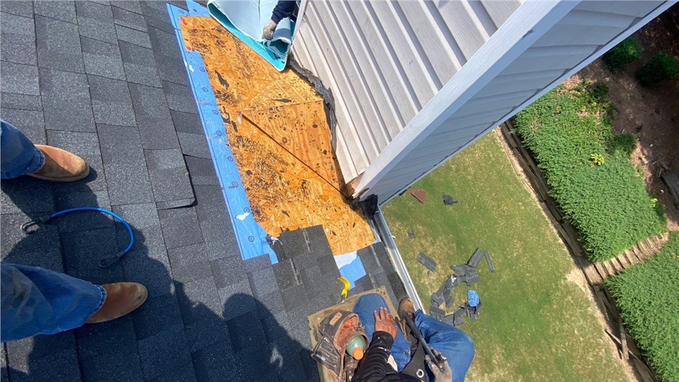Roof Repair Project in Lawrenceville, Georgia by Dr. Roof