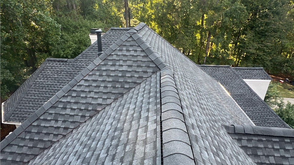 Roof Replacement Project in Alpharetta, Georgia by Dr. Roof