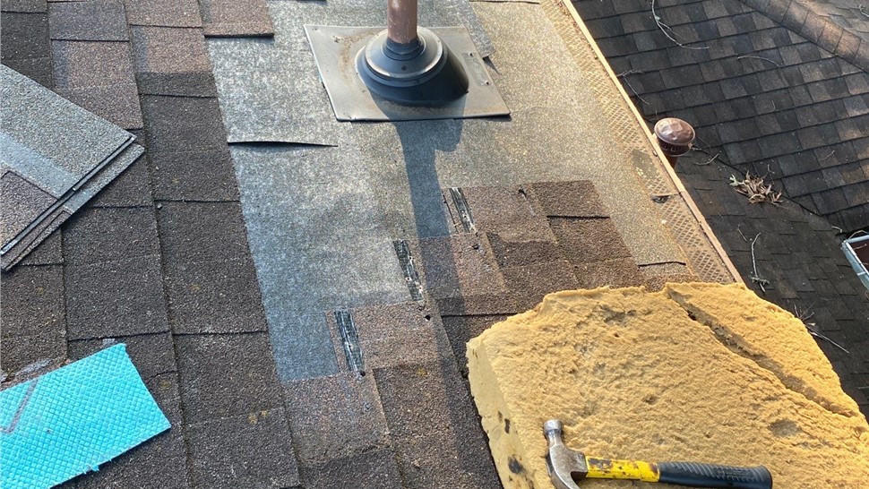 Roof Repair Project in Marietta, Georgia by Dr. Roof