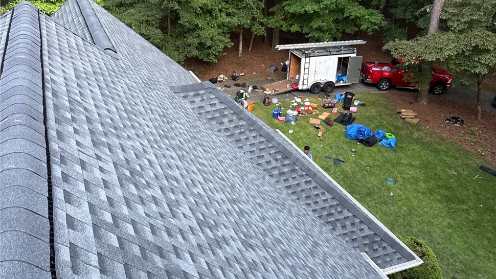Roof Replacement Project in Alpharetta, Georgia by Dr. Roof