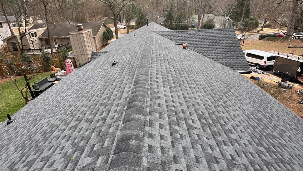 Roof Replacement Project in Roswell, Georgia by Dr. Roof